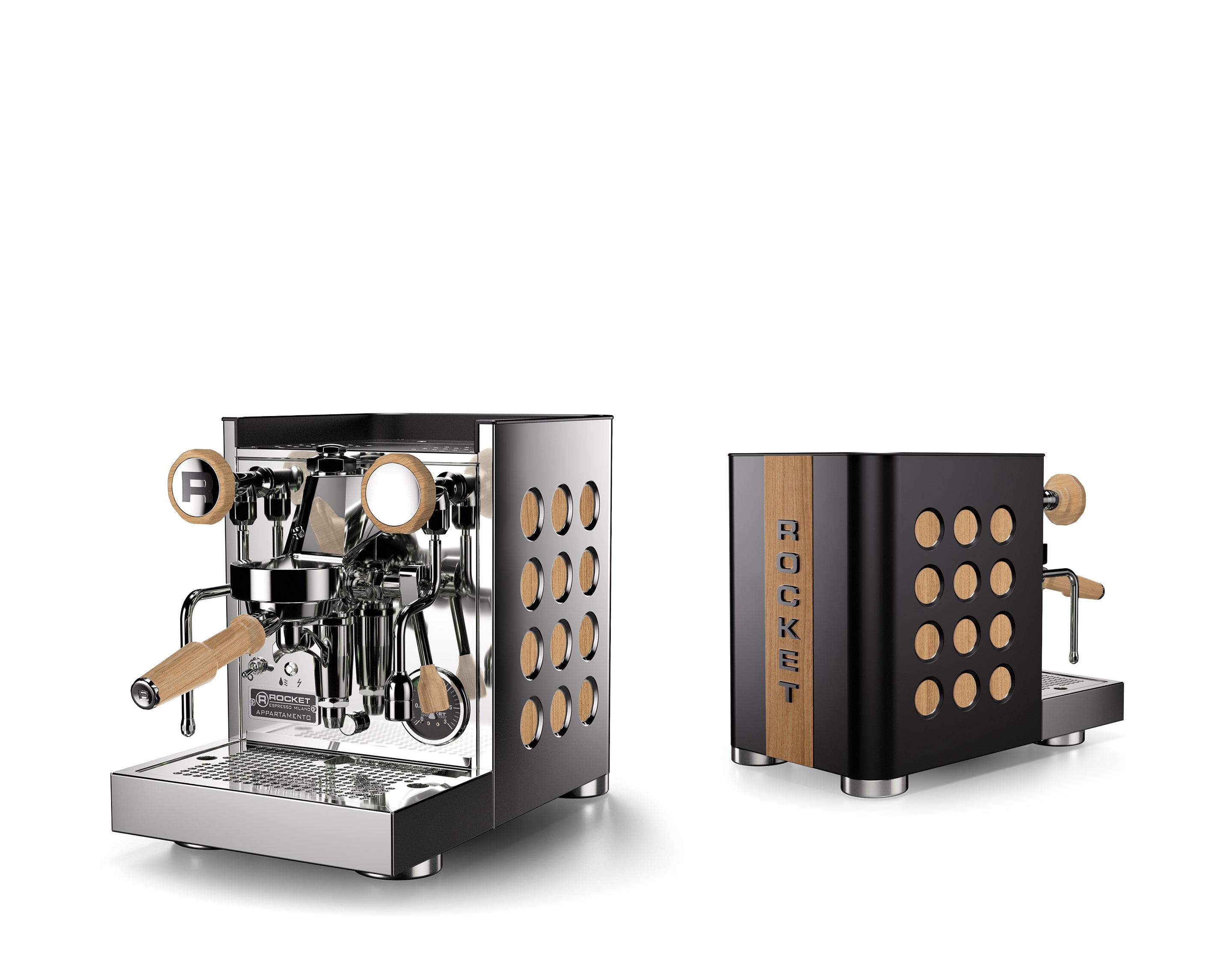 Rocket Espresso Appartamento TCA CHROME | WOOD