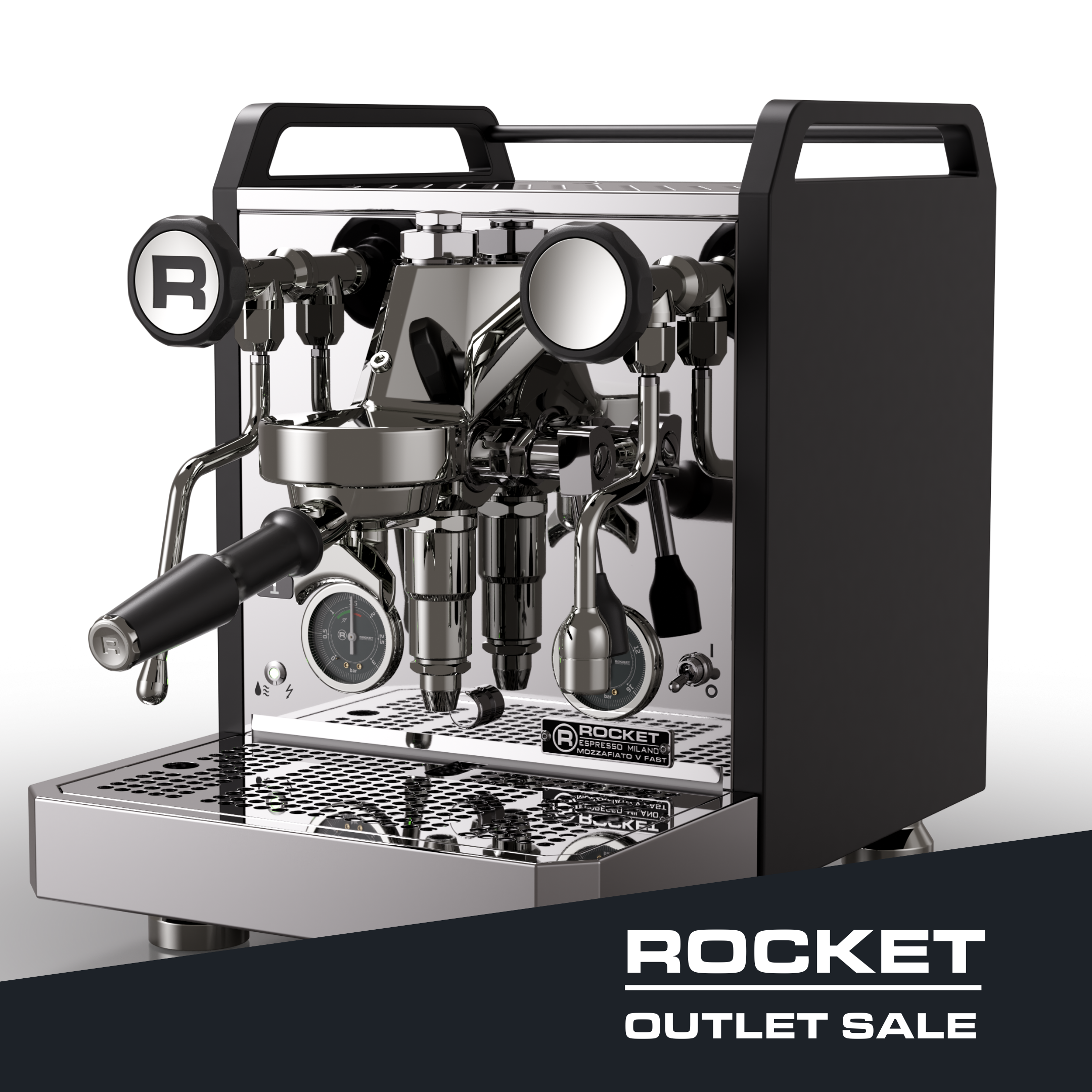 Rocket Espresso Mozzafiato V FAST Outlet - Black