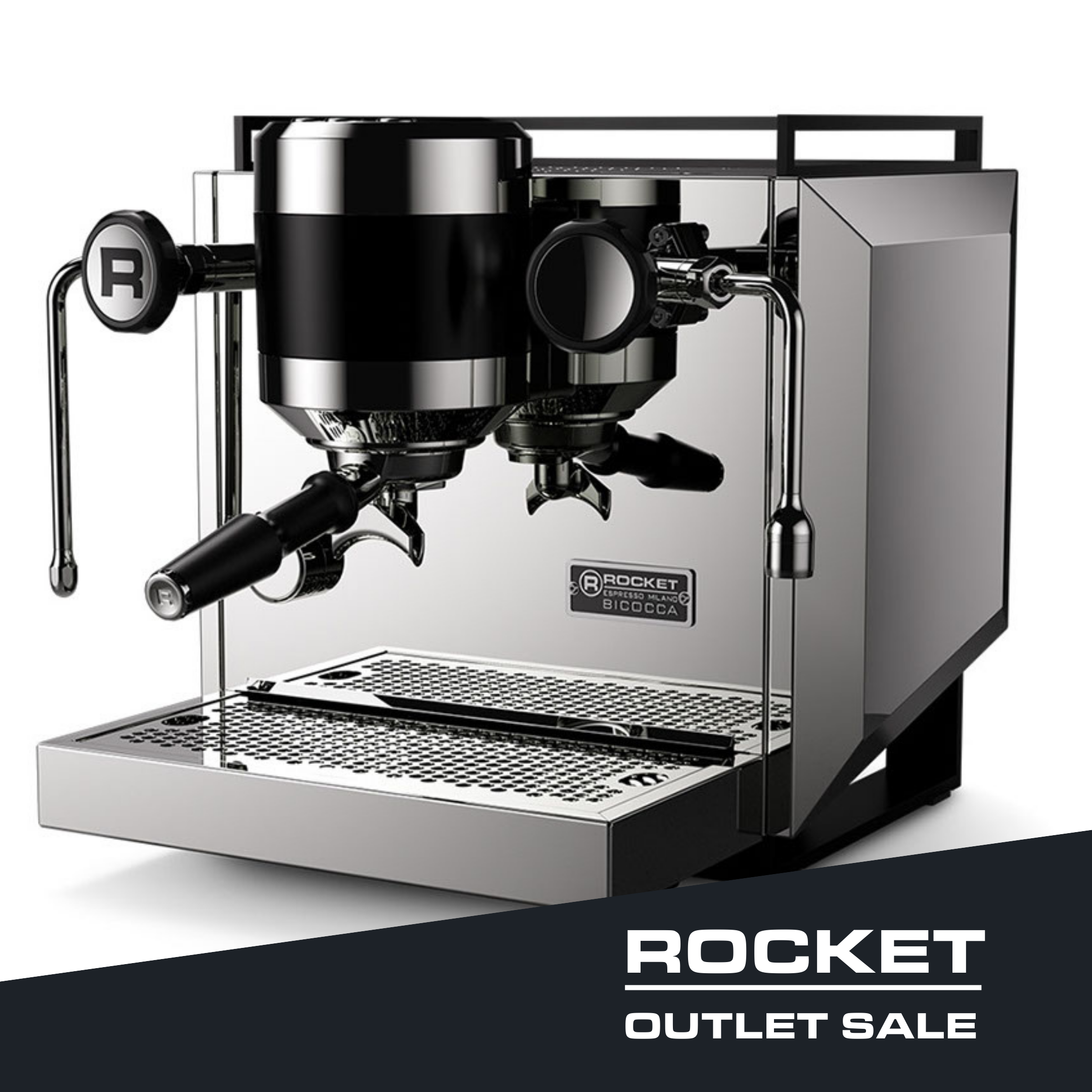 Rocket Espresso Bicocca Coffee Outlet Machine - Stainless Steel