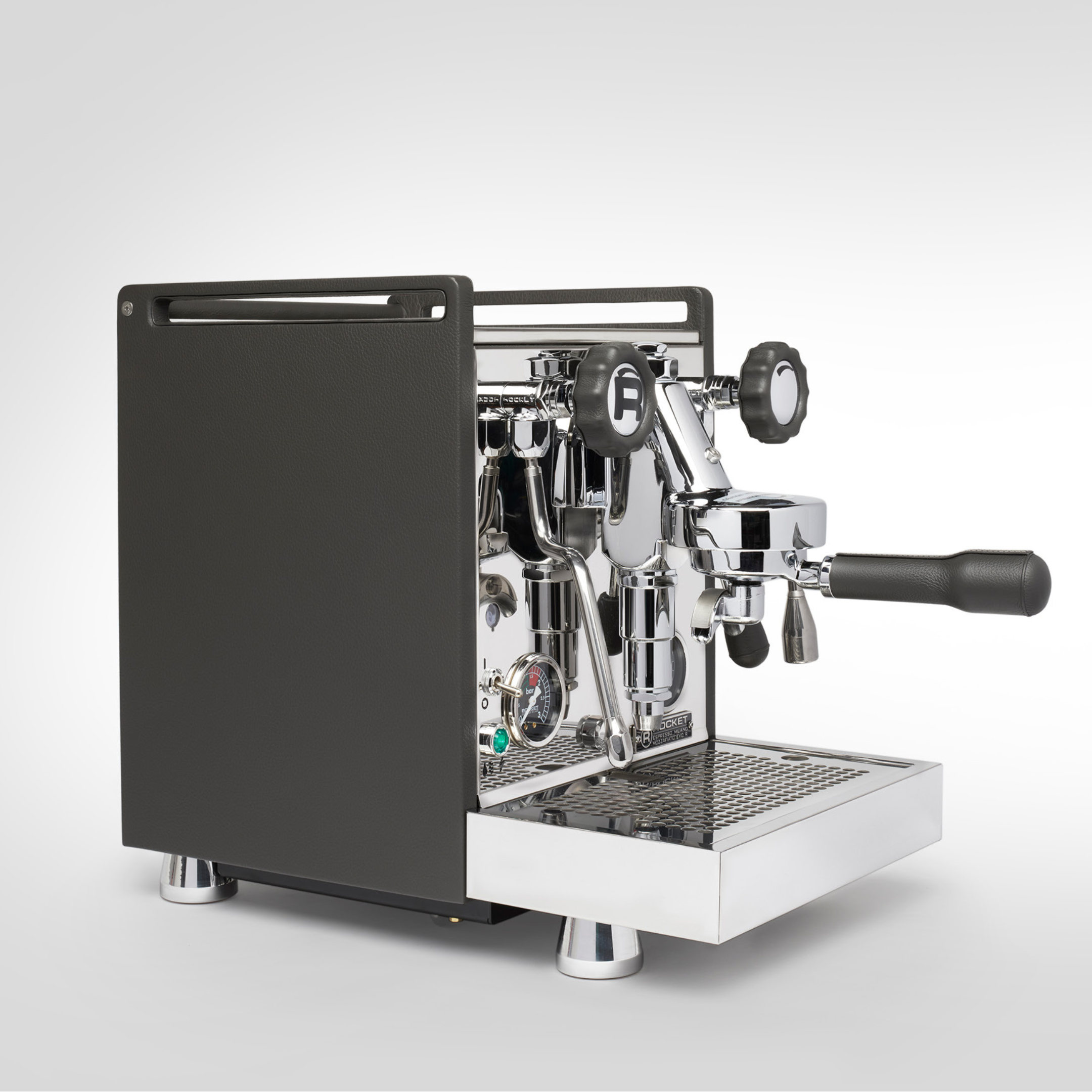 Rocket Espresso Mozzafiato R  - Black Leather Special Edition