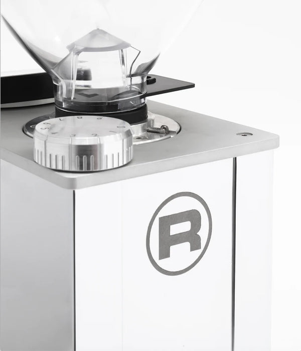 Rocket Espresso Appartamento TCA - New Steel/White + Faustino Chrome Grinder package offer