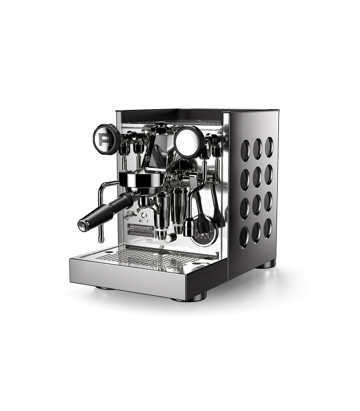 Rocket Espresso Appartamento TCA - New Steel/Black