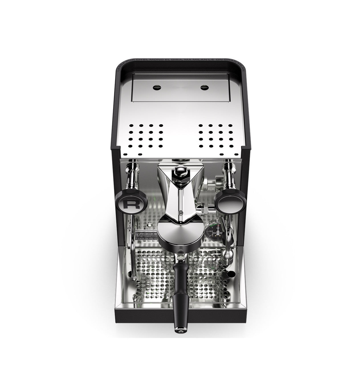 Rocket Espresso Appartamento TCA - New Black/Copper + Giannino Grinder Black bundle offer