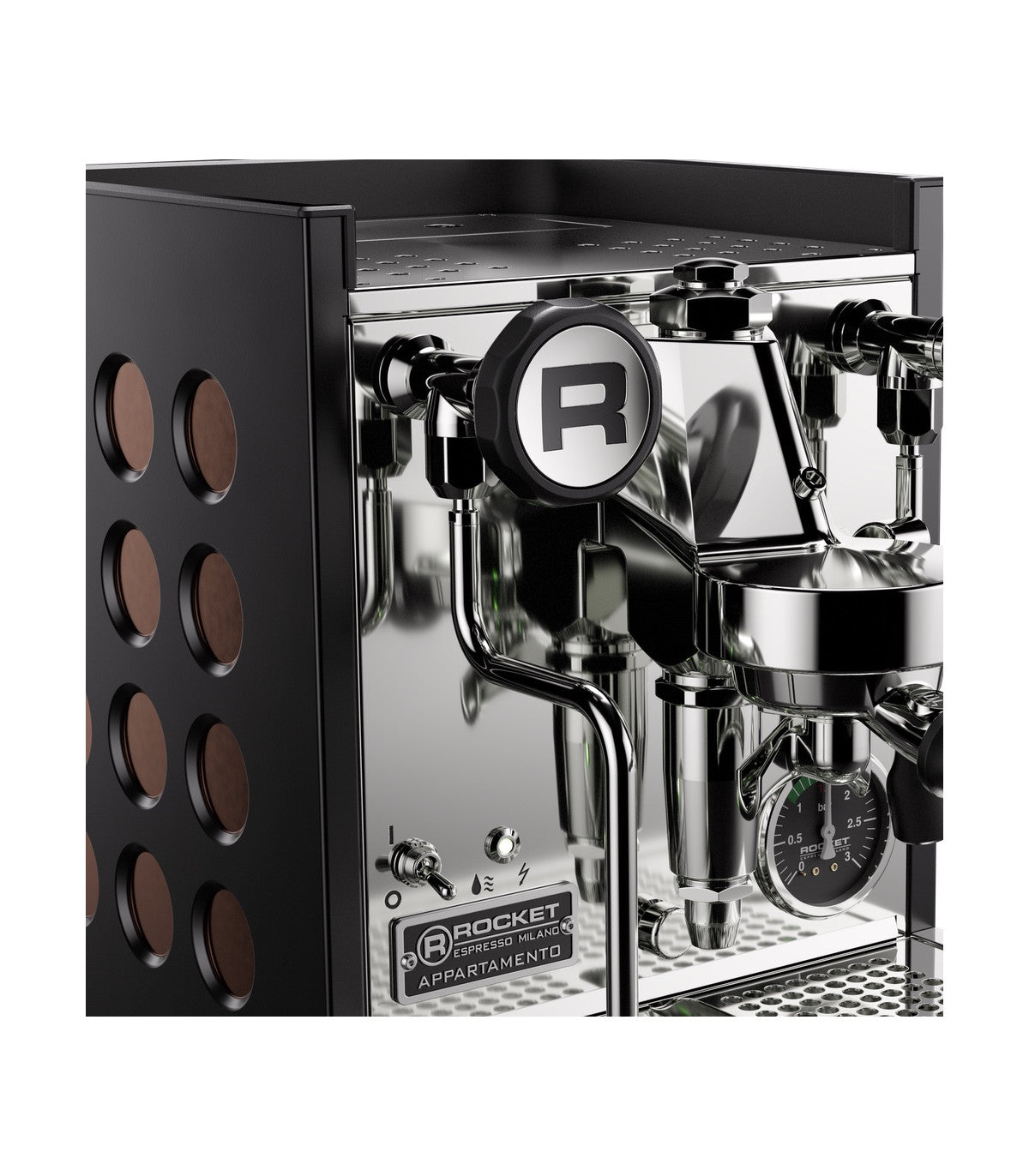 Rocket Espresso Appartamento TCA - New Black/Copper