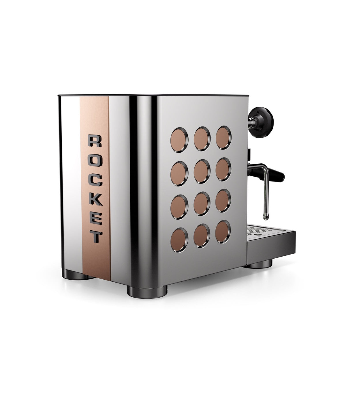 Rocket Espresso Appartamento TCA New Steel/Copper — PRO Espresso