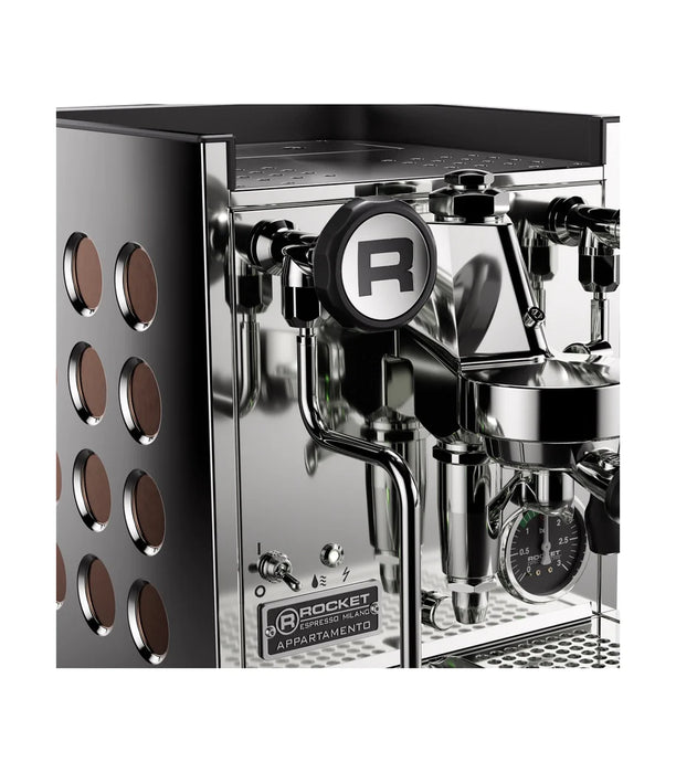 Rocket Espresso Appartamento TCA - New Steel/Copper + Giannino Grinder package offer