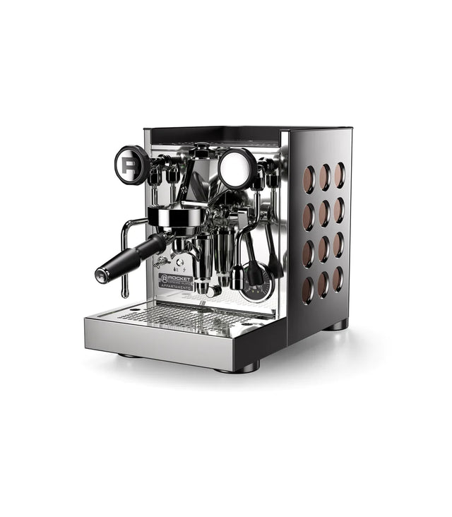 Rocket Espresso Appartamento TCA - New Steel/Copper + Faustino Chrome Grinder package offer