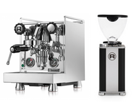 Rocket Espresso Mozzafiato Cronometro Type R + Giannino Grinder package offer