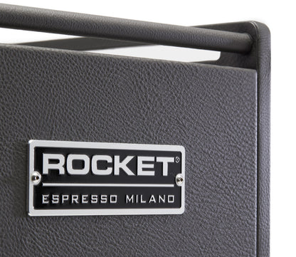 Rocket Espresso Mozzafiato R  - Black Leather Special Edition