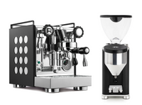 Rocket Espresso Appartamento Serie Nera + Giannino Grinder package offer