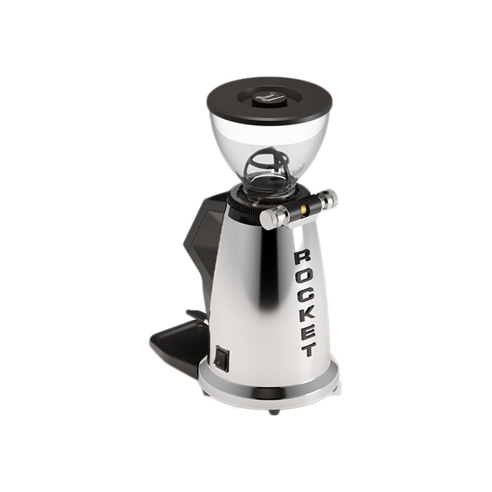 Rocket Espresso Mozzafiato R FAST Chrome + Spluga Grinder package offer