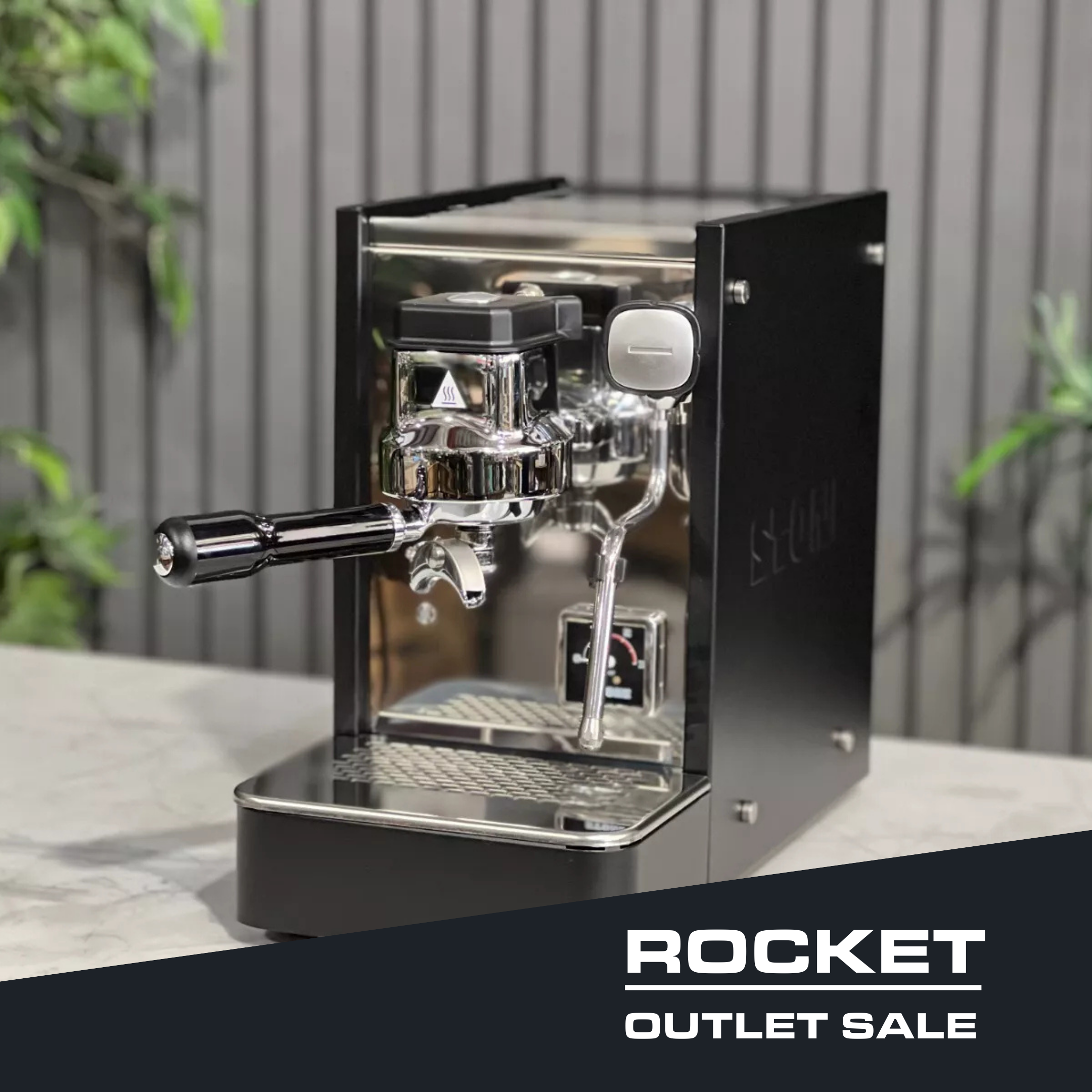 Stone Espresso machine - Lite Black - Outlet Deal