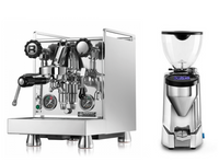 Rocket Espresso Mozzafiato Cronometro Type R + Fausto Grinder package offer