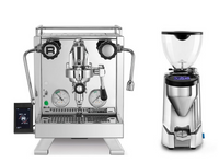 Rocket Espresso R Cinquantotto R58 + Chrome Fausto Grinder package offer